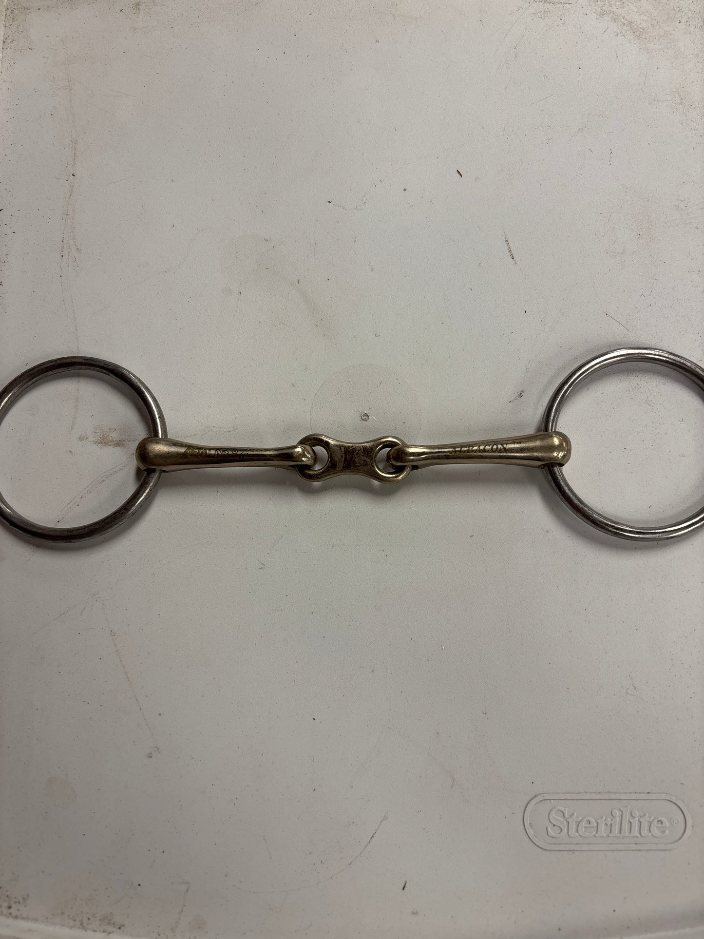 Metalab Albacon French Link Loose Ring Snaffle