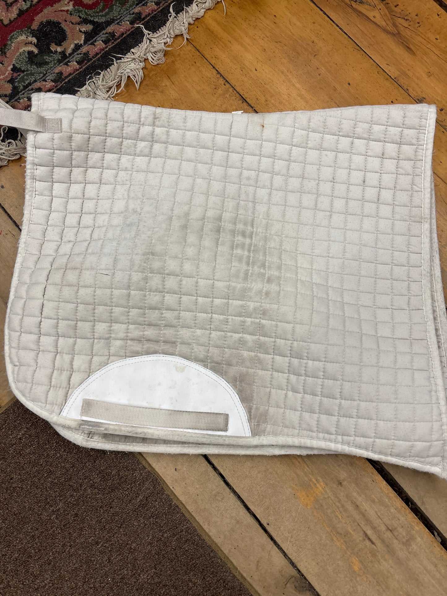 Roma Dressage Pad-White