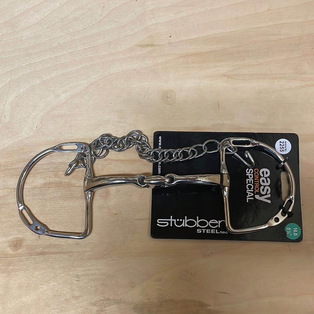 Stubben 2255 EZ Control German D-Ring Bit