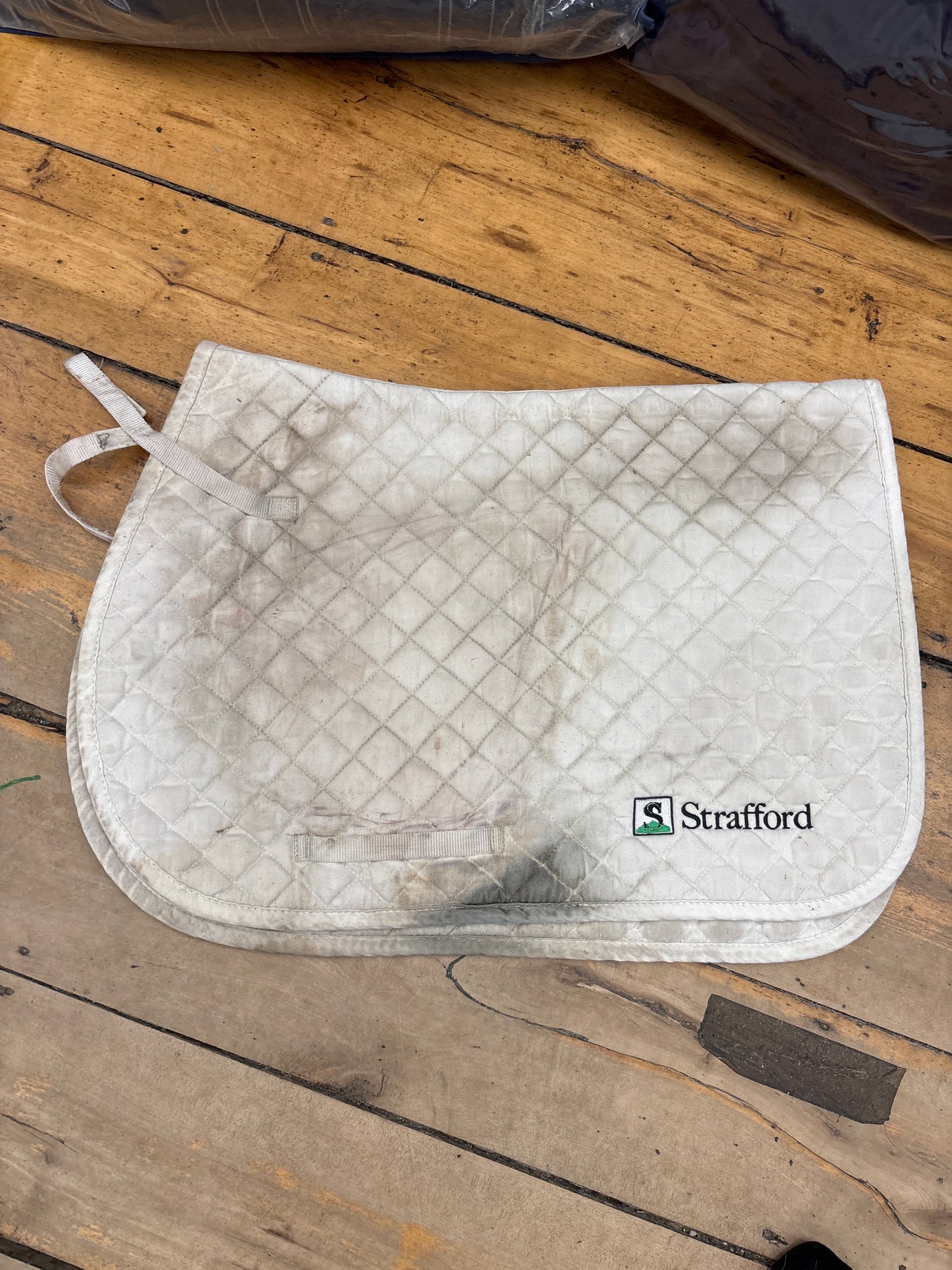 Horze Saddle Pad-All Purpose-White