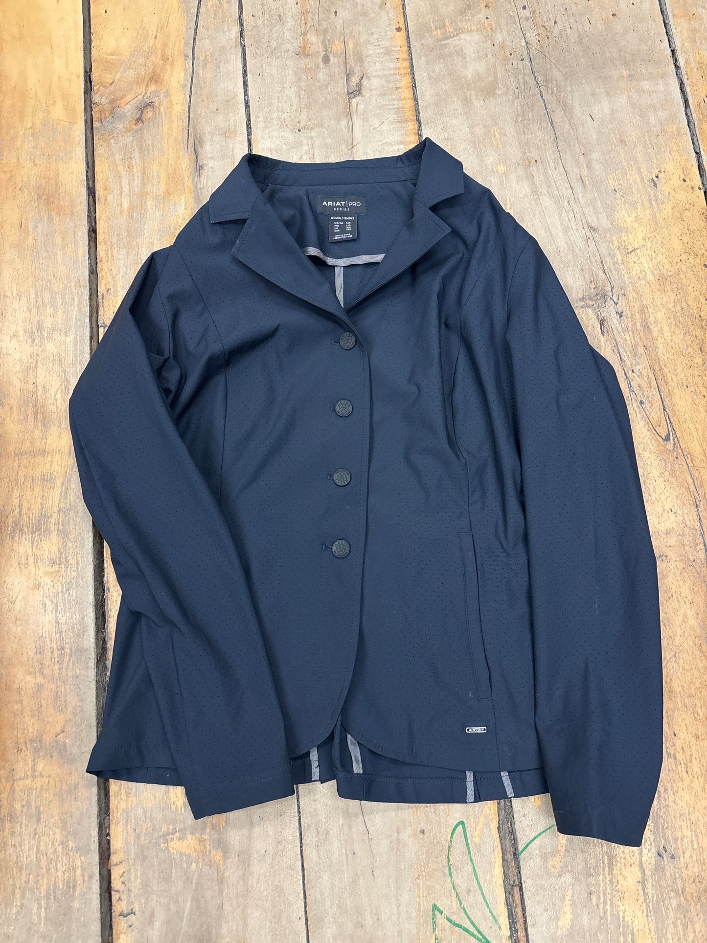 Ariat Pro Series Show Coat-Navy-14R