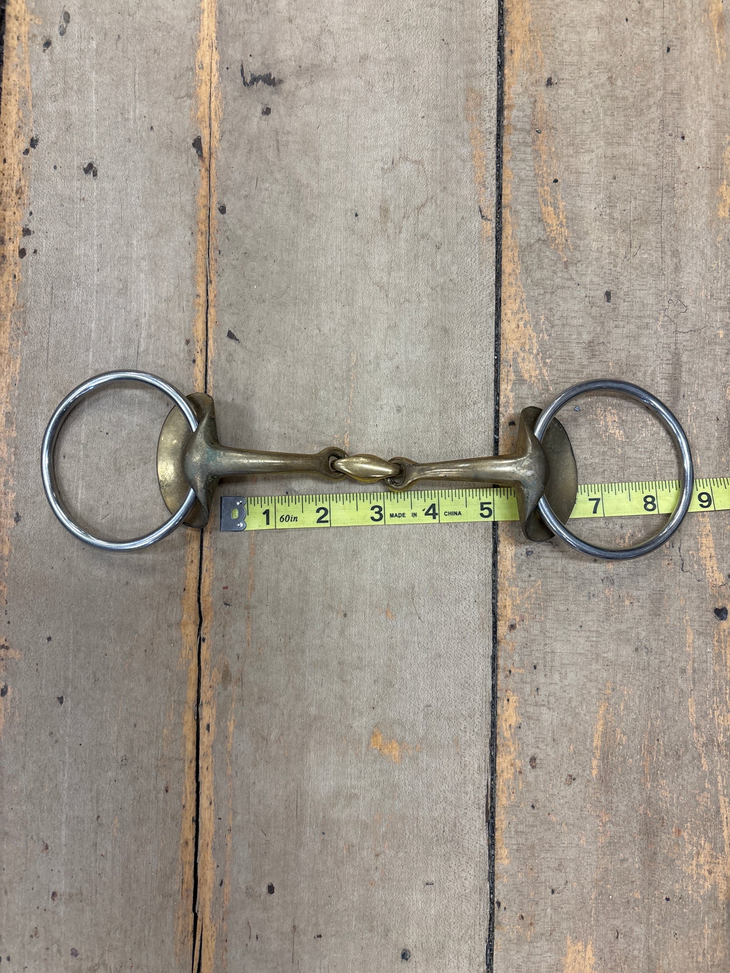 Golden Wing Lozenge Loose Ring Snaffle-5.25”