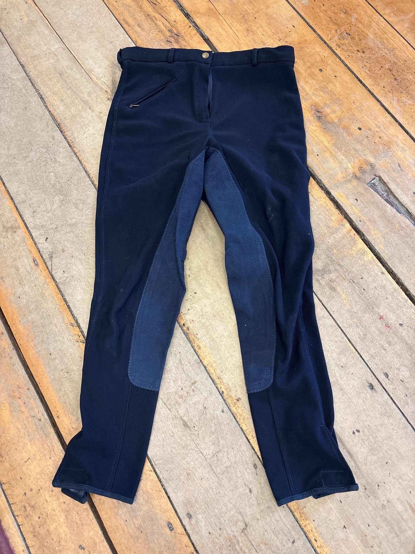 Tuffrider Full Seat Breeches-Navy-30