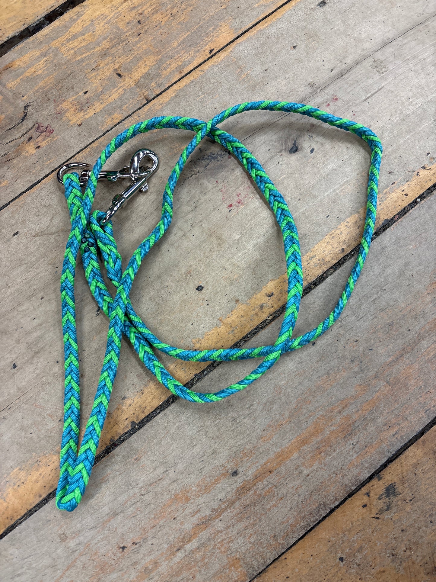 7’ Braided Reins with Snaps
