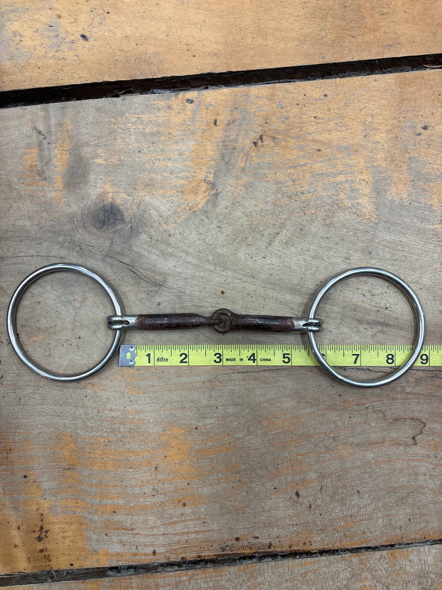 Loose Ring Sweet Iron Snaffle-5.5”