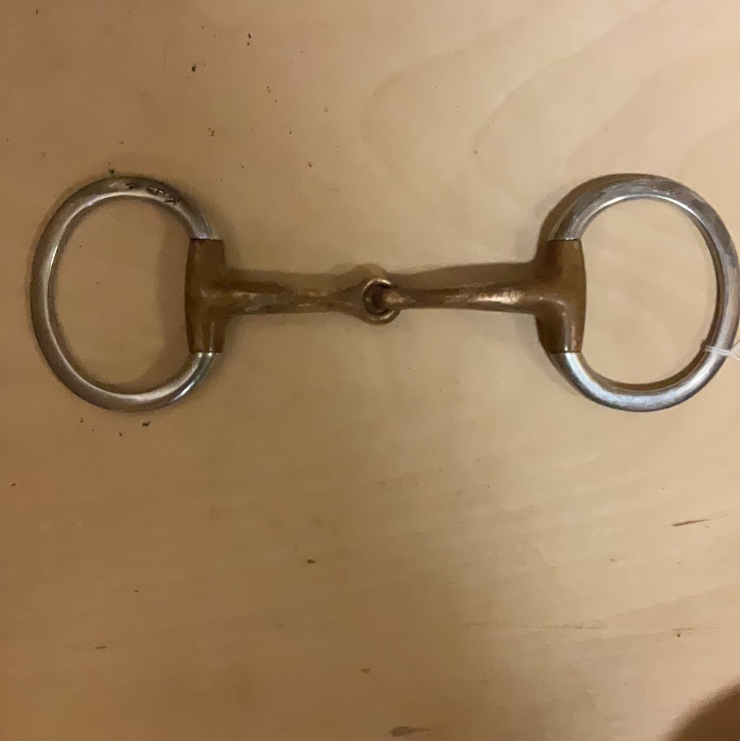 Eggbutt Snaffle (Brass)