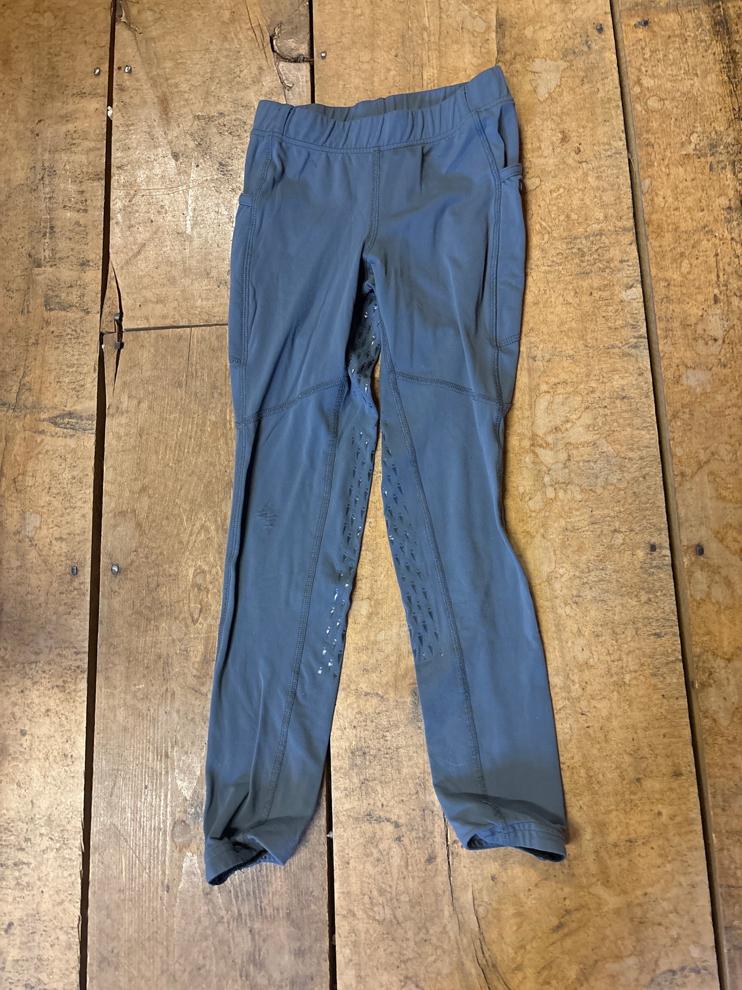 Kids Kerrits Starter Tights-Grey-Large