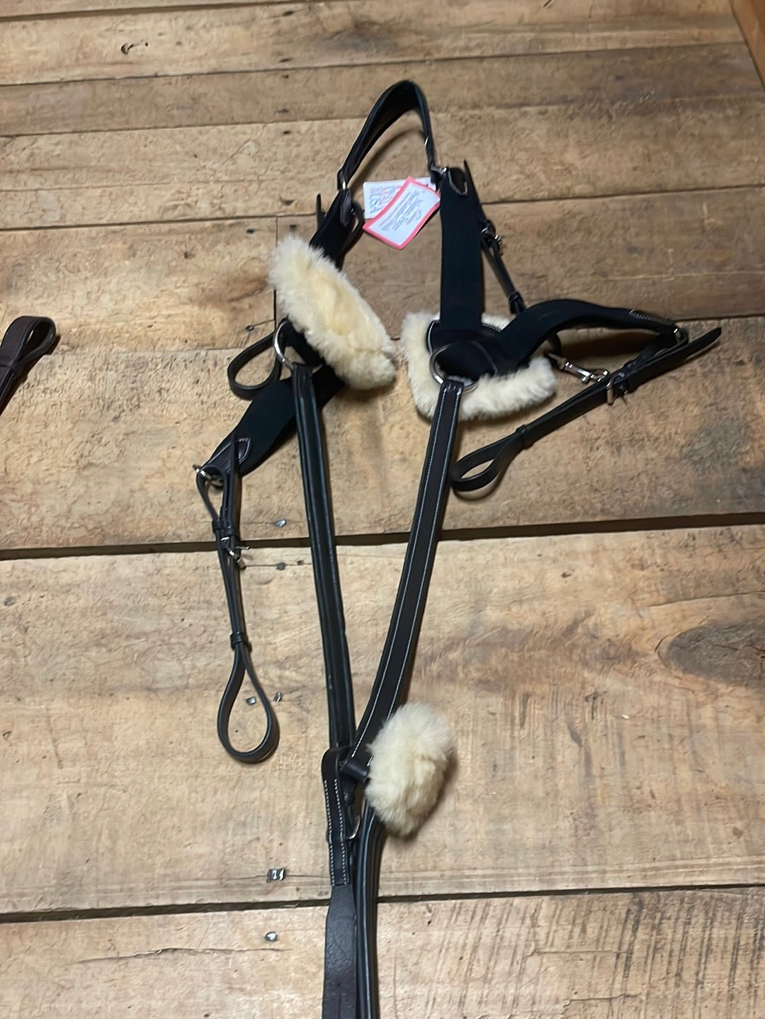 Nunn Finer Five Way Breastplate-Black-Oversize