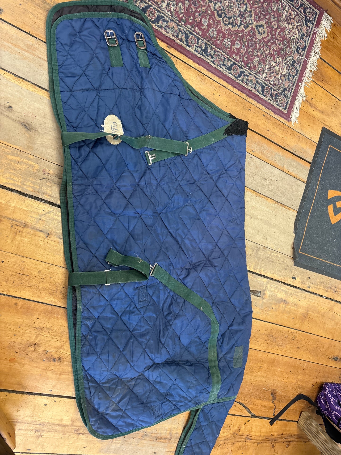 Stable Blanket-Blue-69”