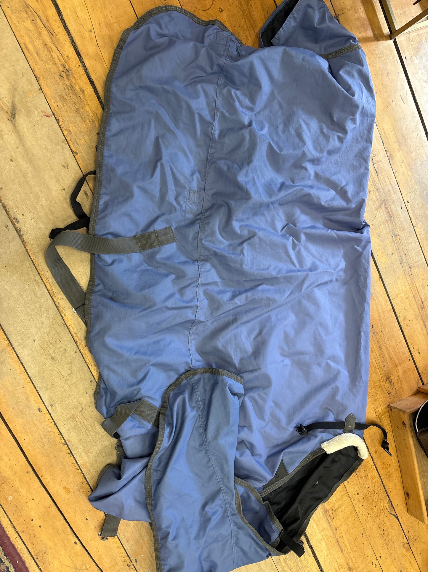 HUG Closure Rain Sheet-Blue-84”