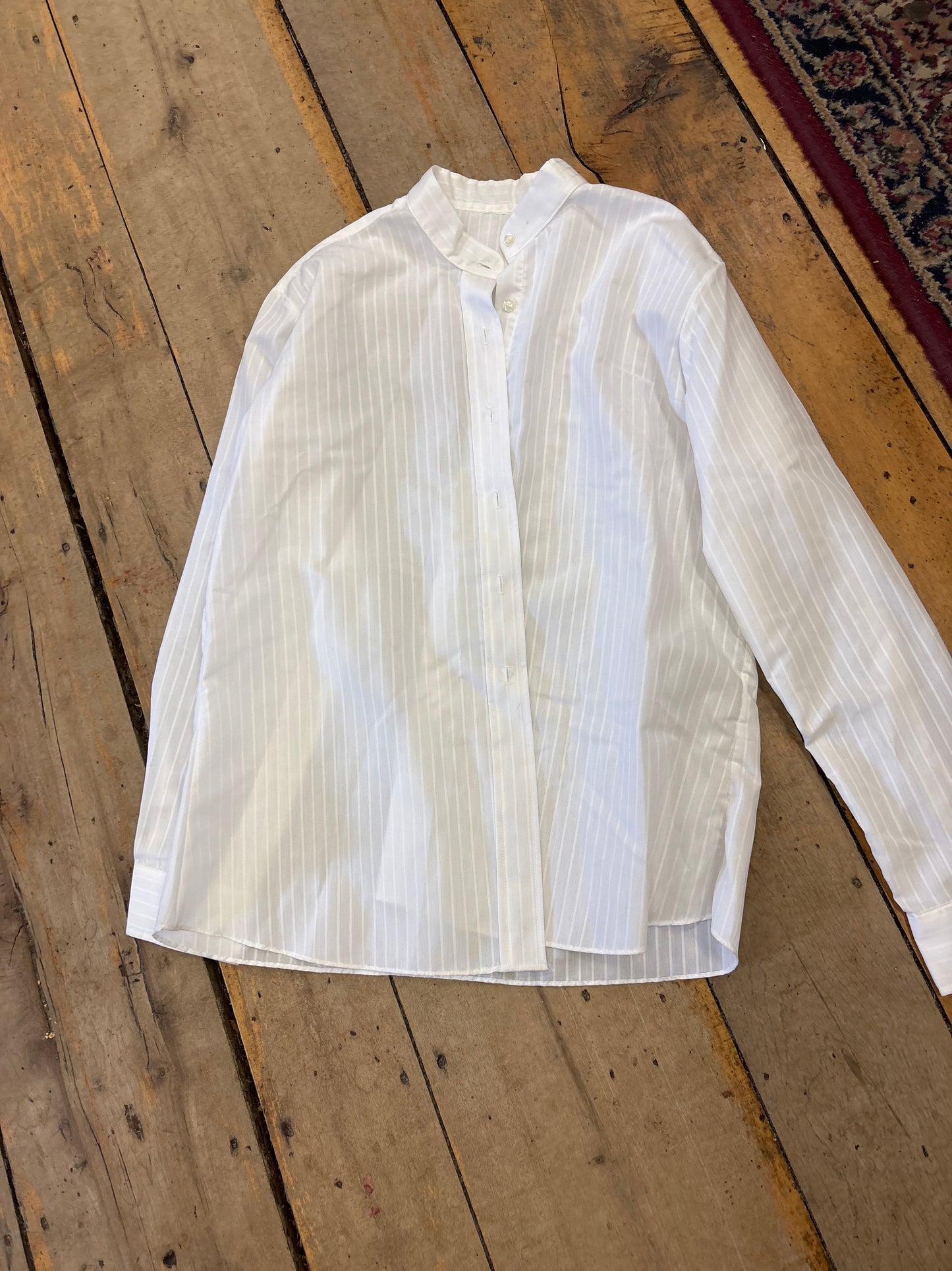 Long Sleeve Show Shirt-White-Ladies 16