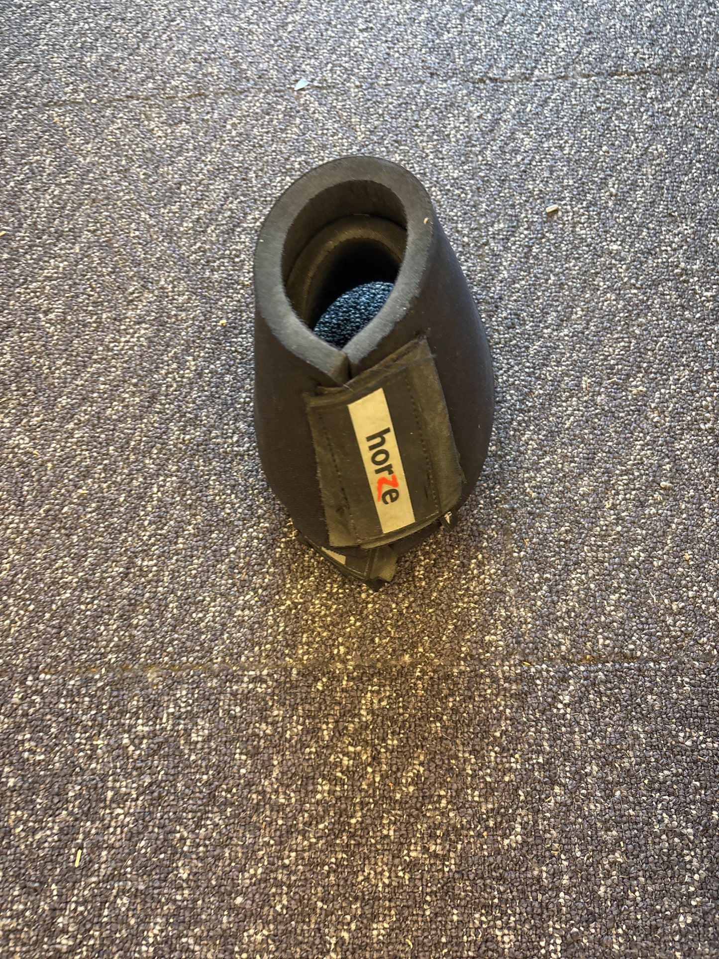 Horze Bell Boots-Black-XXL