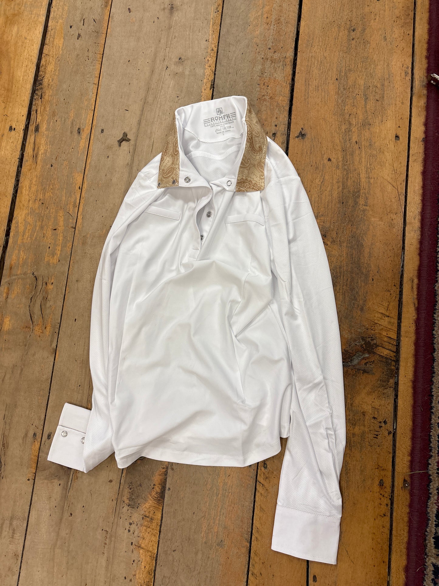 Romfh Show Shirt-White-Large