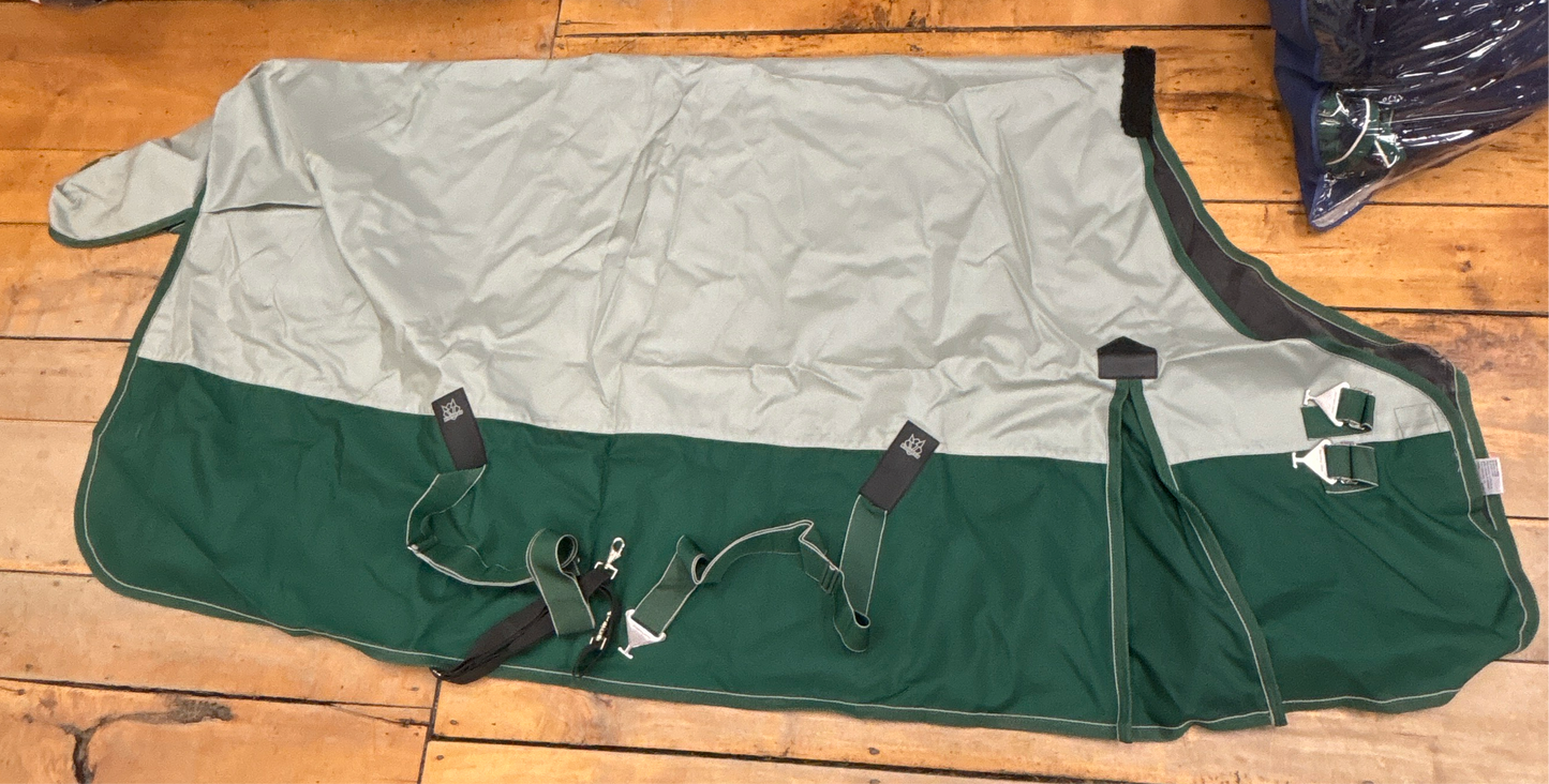 Weatherbeeta Breathe Easy Og Turnout Sheet-Grey/Green-81”