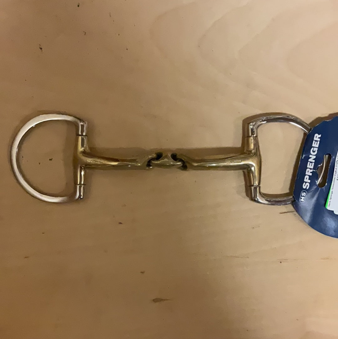 Filet Herm Sprenger Novocontact Eggbutt avec anneaux plats-5 1/4"