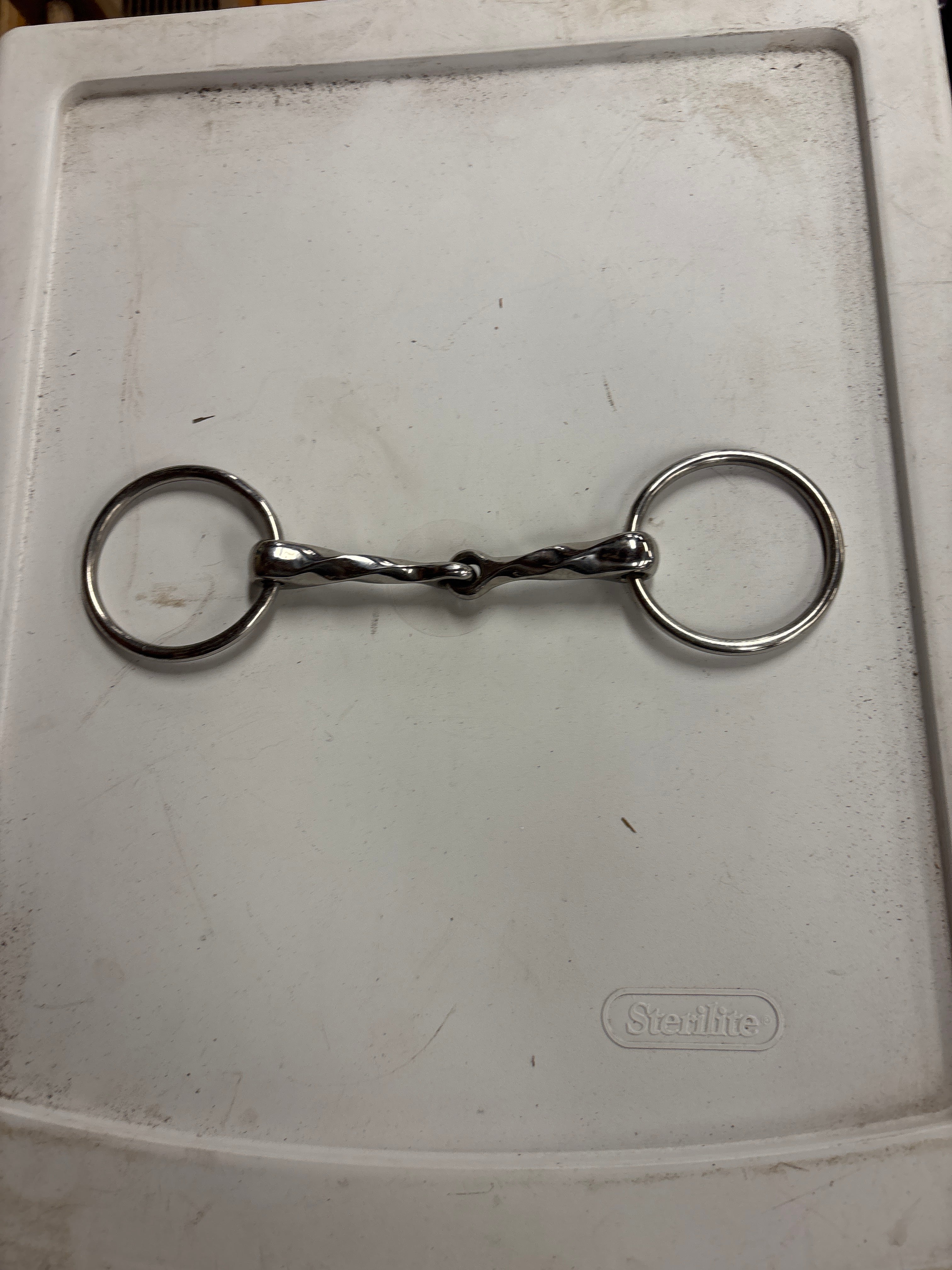 Mors Cheval Snaffle Mors De Cheval Lâche Anneau 5 Pouces - Inox Et Mors Cheval Snaffle Mors De Cheval Lâche Anneau 5 Pouces - Inox Et