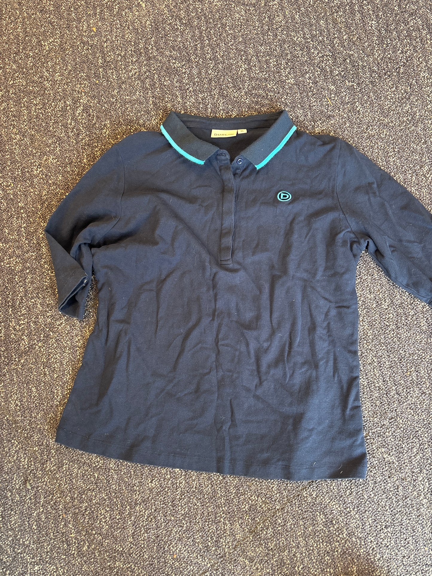 Dublin Polo Shirt-Navy-XLarge