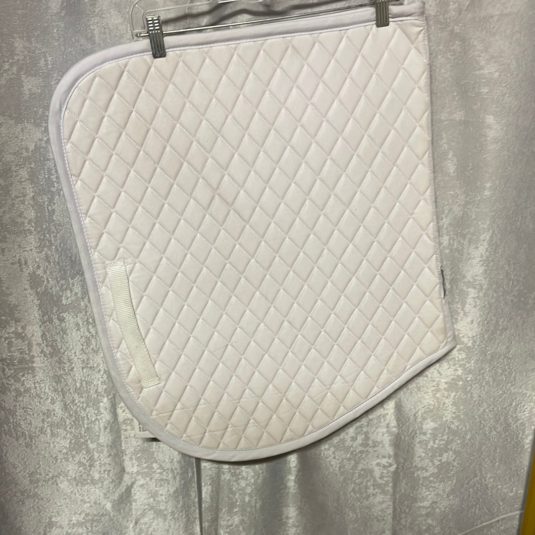 Tapis de selle tout usage TuffRider Basic pour poney - Blanc