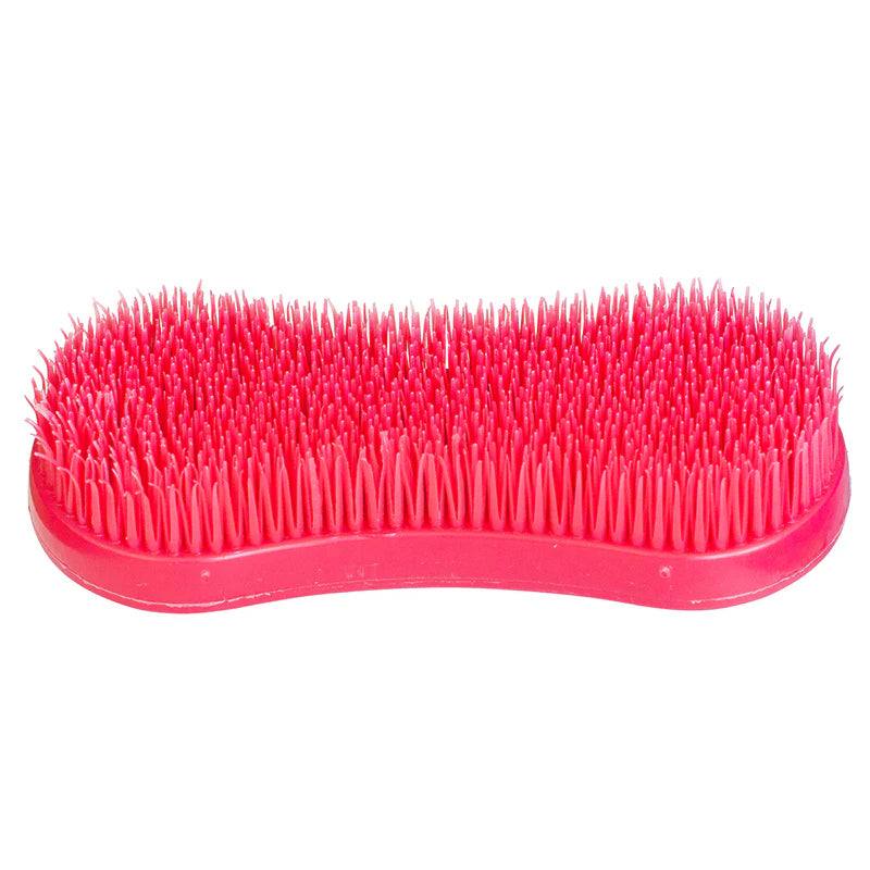 Tuffrider Plastic Curry Comb-Red