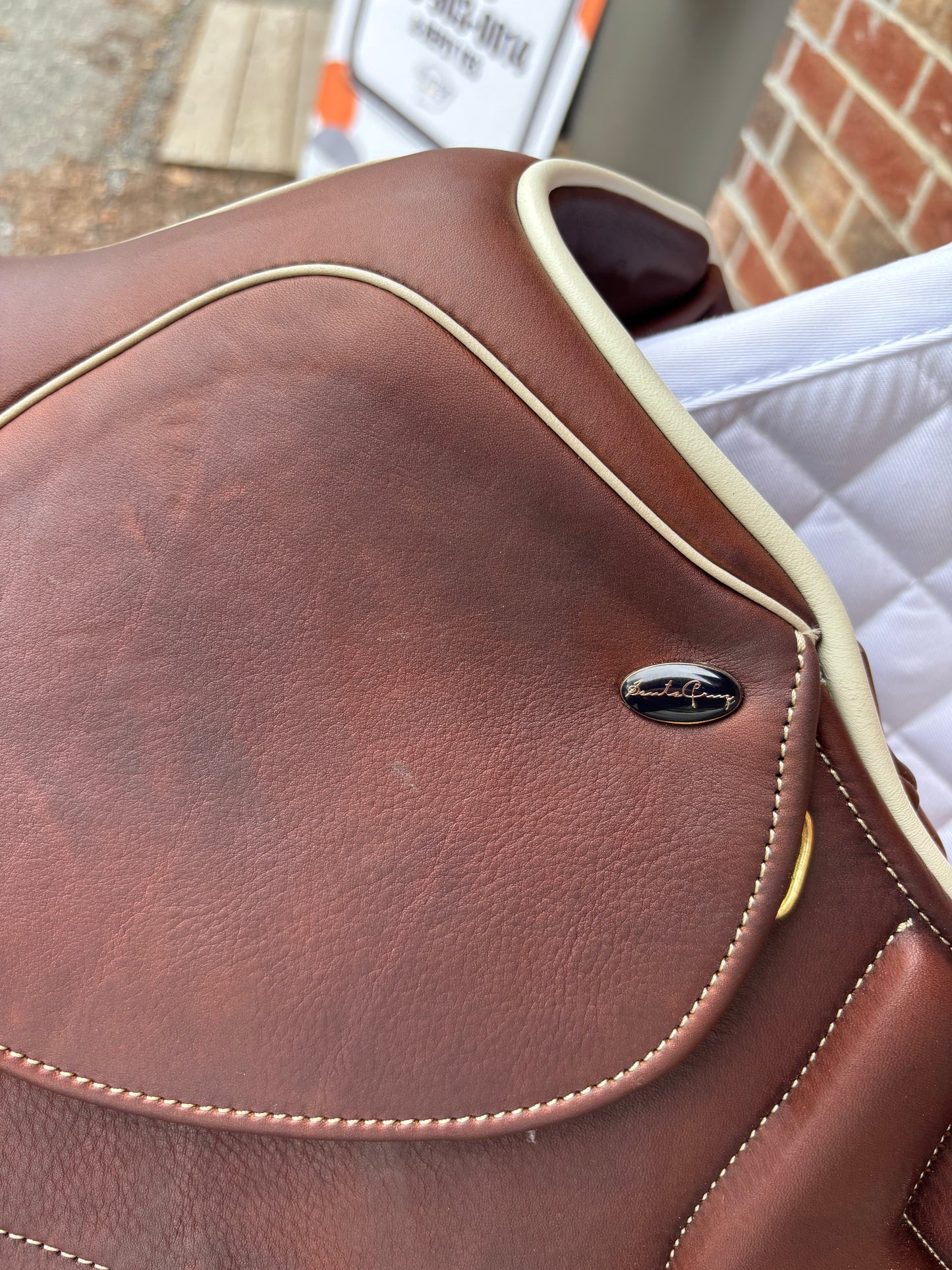 Santa Cruz Saddlery Barocca Eventing Saddle-Adjustable-17.5”