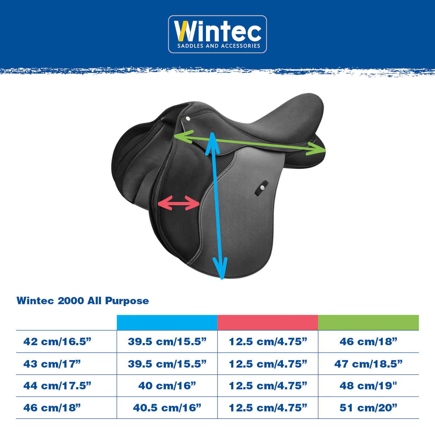 Wintec 2000 All Purpose Saddle