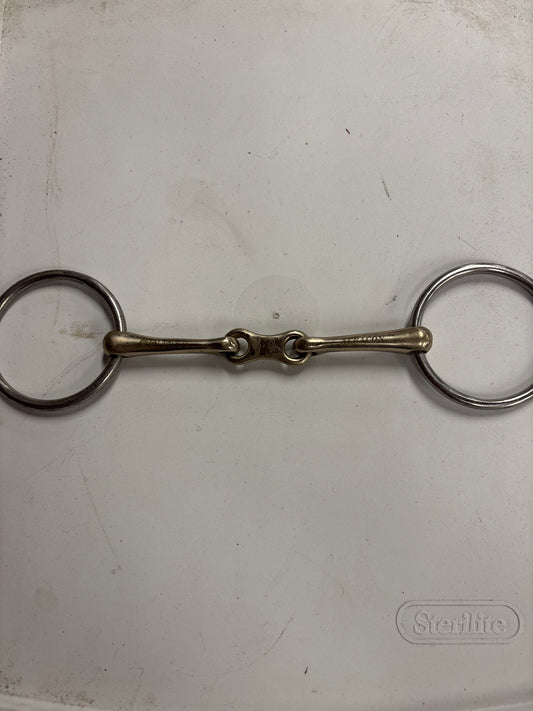 Metalab Albacon French Link Loose Ring Snaffle