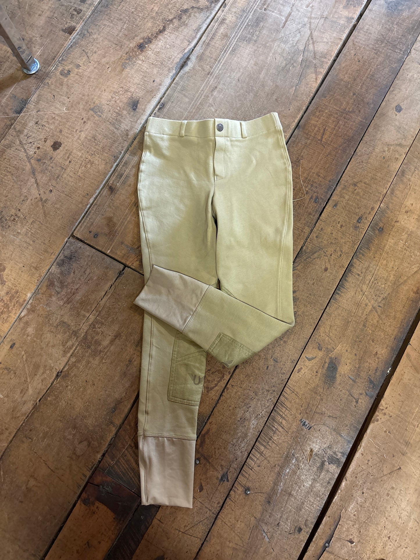 Kids Tuff Rider Breeches-Tan-14