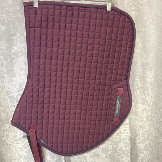 Tapis de selle Horseware Sport Close Contact-Bourgogne-Cob/Cheval