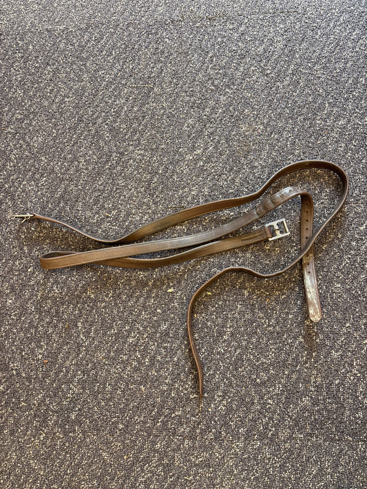 Smartpak Stirrup Leathers-Brown