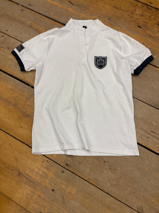 Horze Polo Shirt-White-38