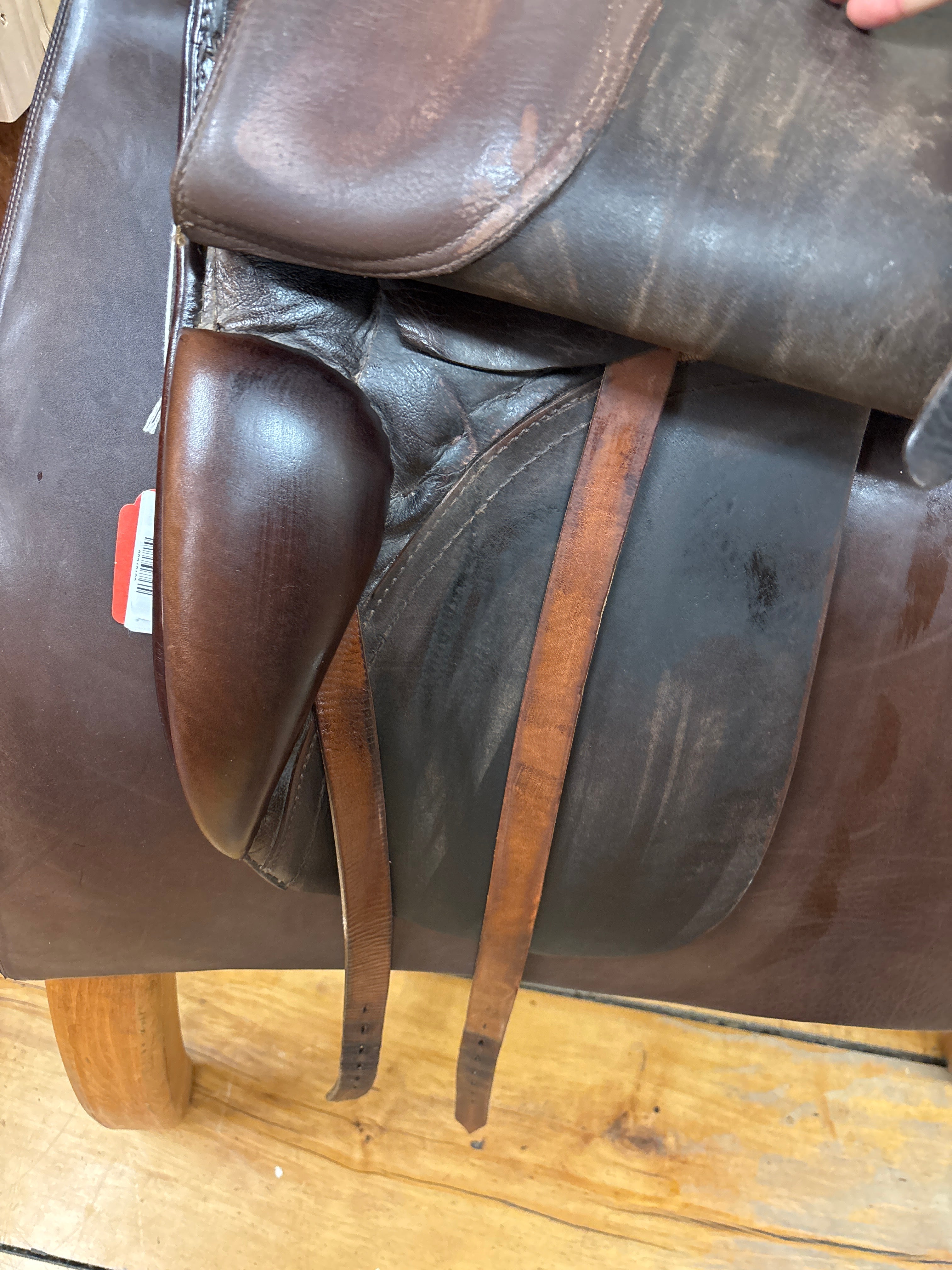 鞍 ps-baum passier 16.5 Passier PS Baum Dressage Saddle-Brown-16.5”-Medium – The Tack Attic