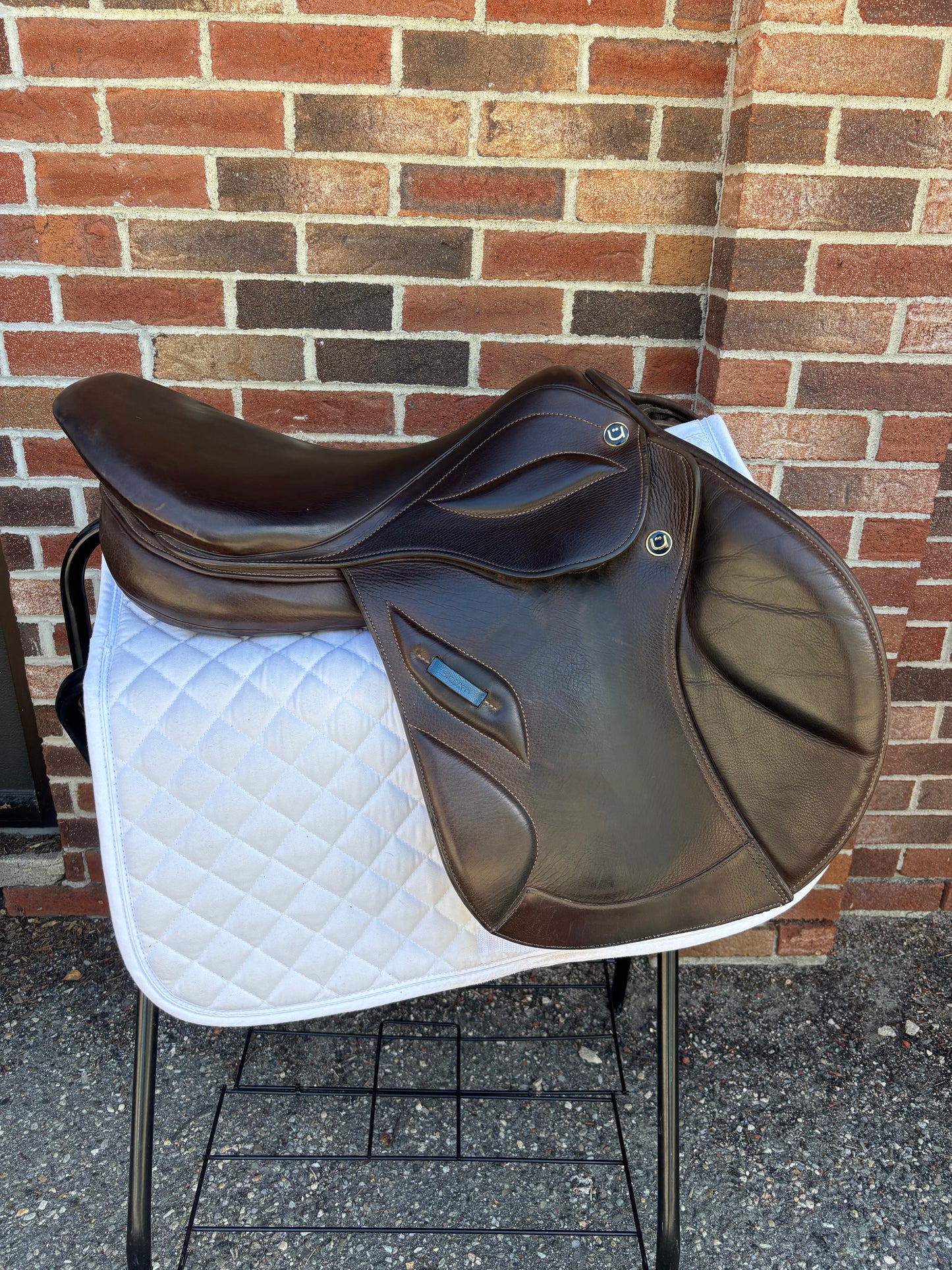 Stubben Phoenix Elite Jump Saddle-Brown-18”-27cm