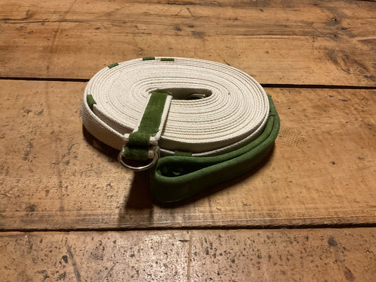 Lunge Line- Green/Cream