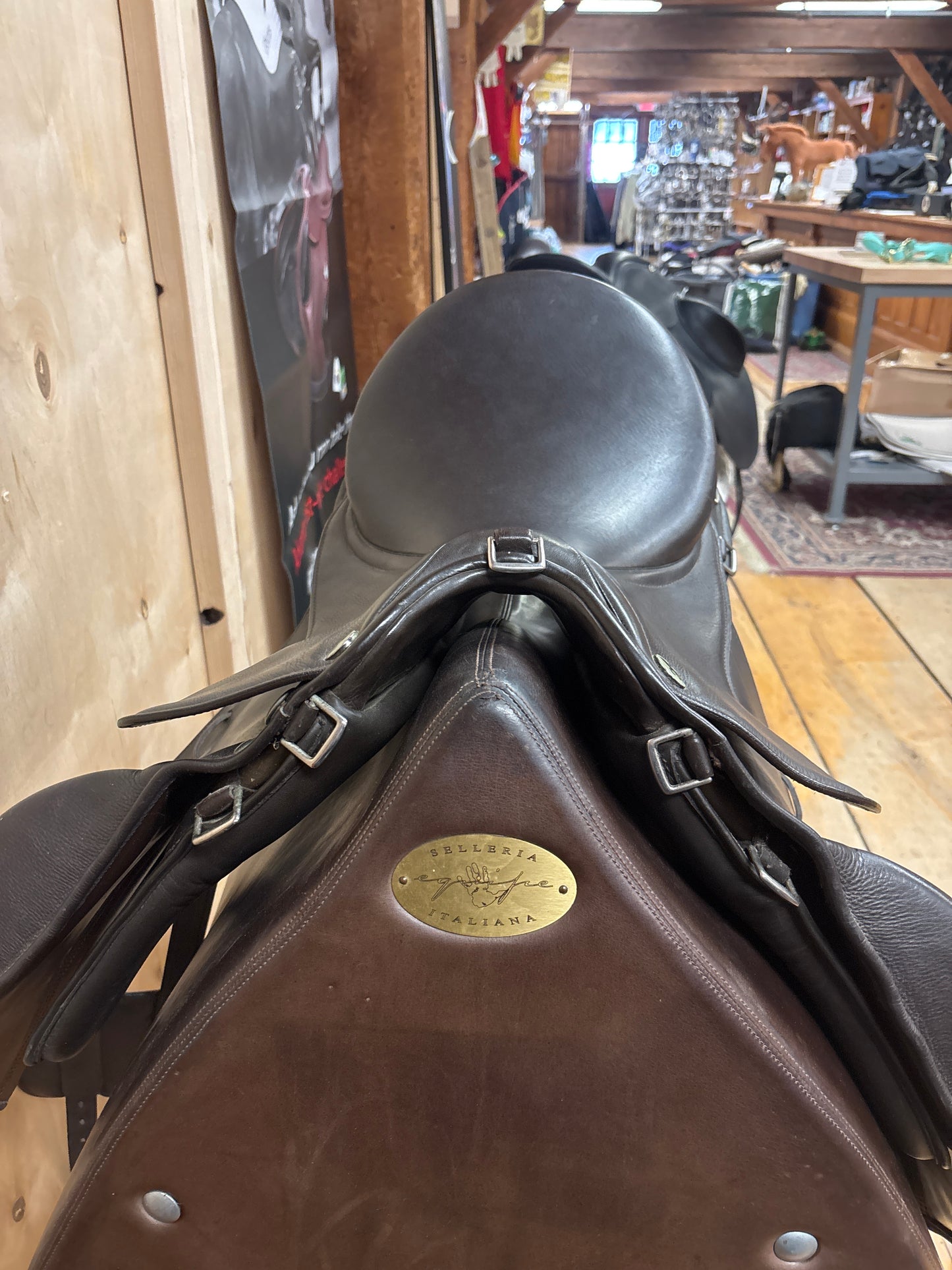 Philippe Fontaine Endurance Saddle-Brown-18”-Medium Wide