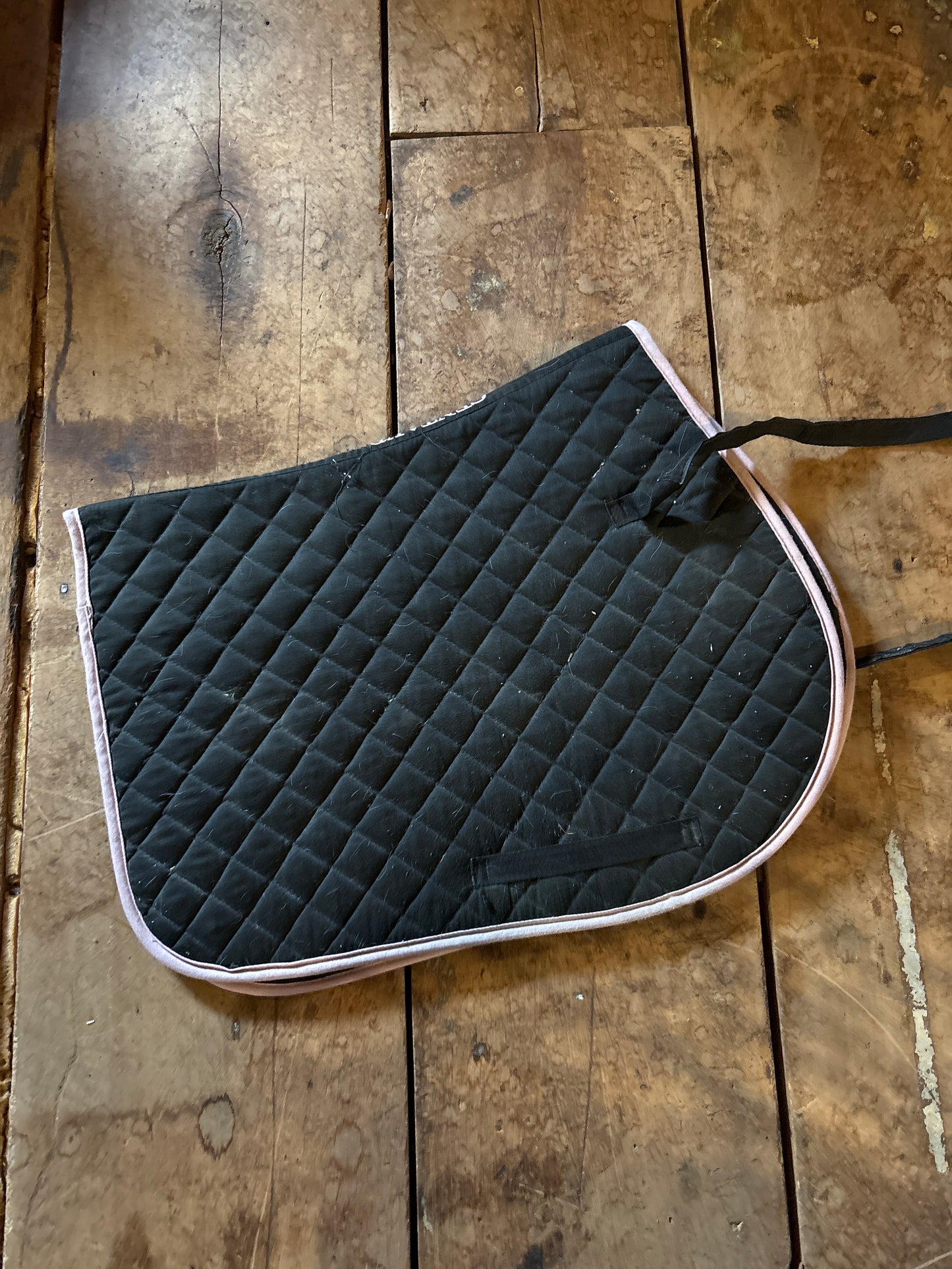 Centaur Pony Saddle Pad-Black/Pink