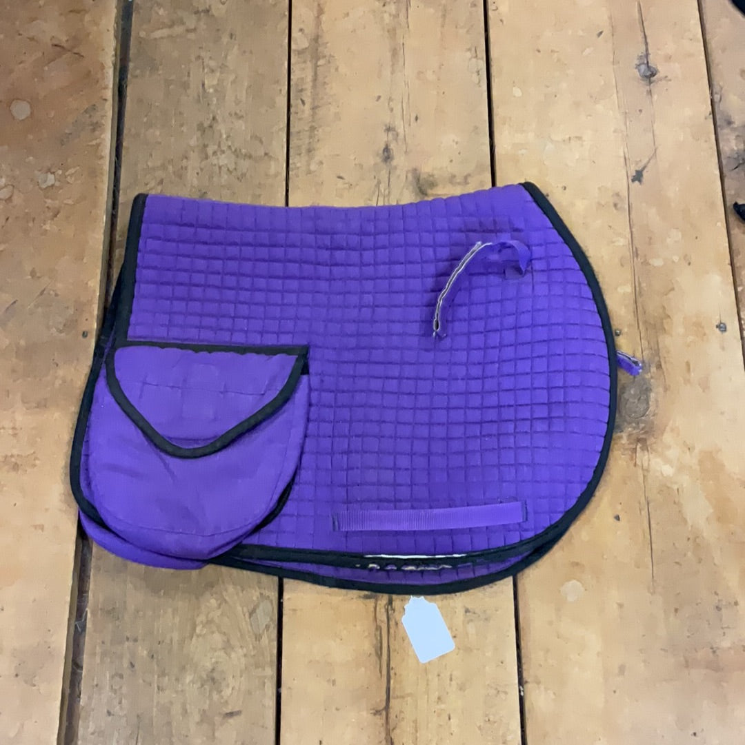 Endurance Saddle Pad-Purple