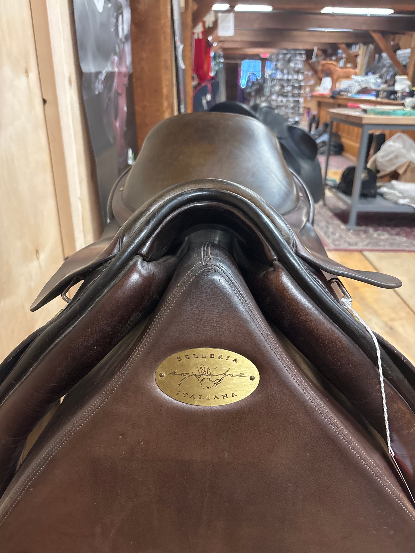 AJ Foster Dressage Saddle-Brown-17.5”-Medium