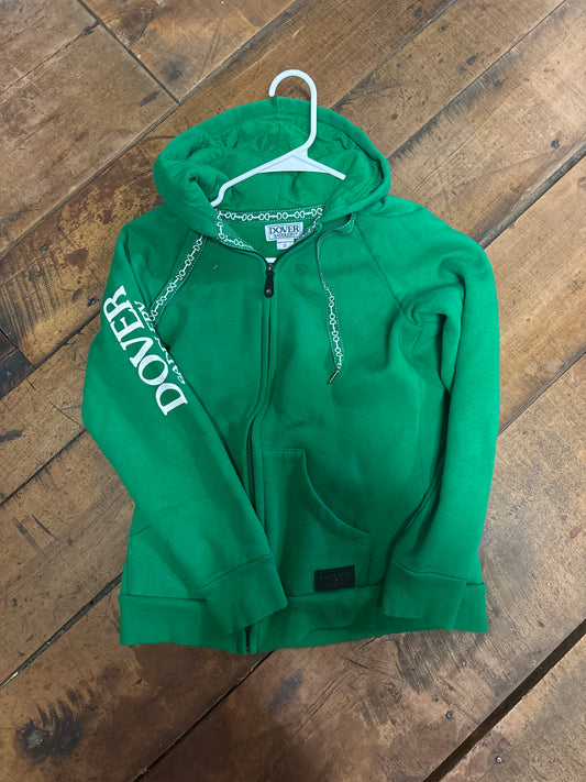 Dover Zip Up Hoodie-Small-Green