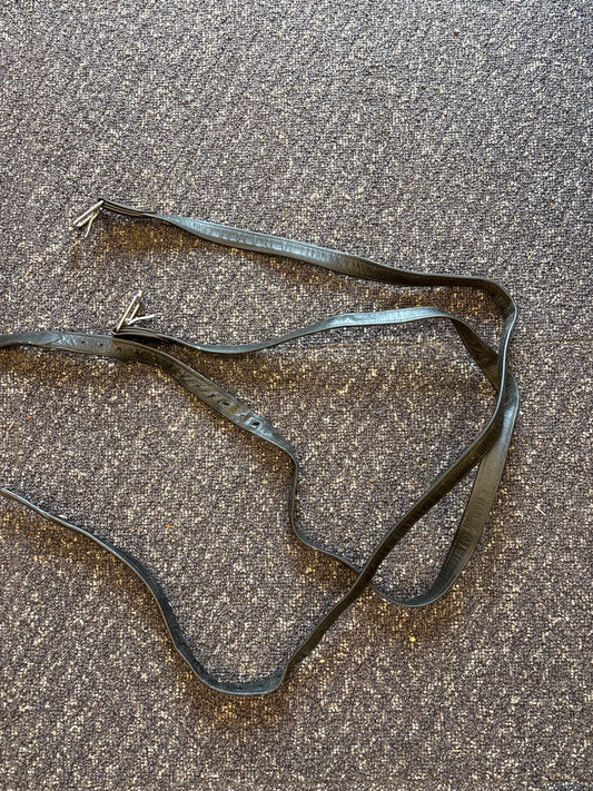 Stubben Stirrup Leathers-Black