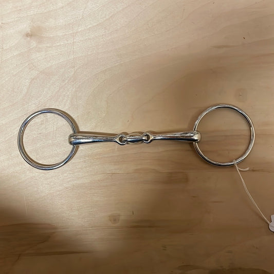 Double Jointed Loose Ring Snaffle