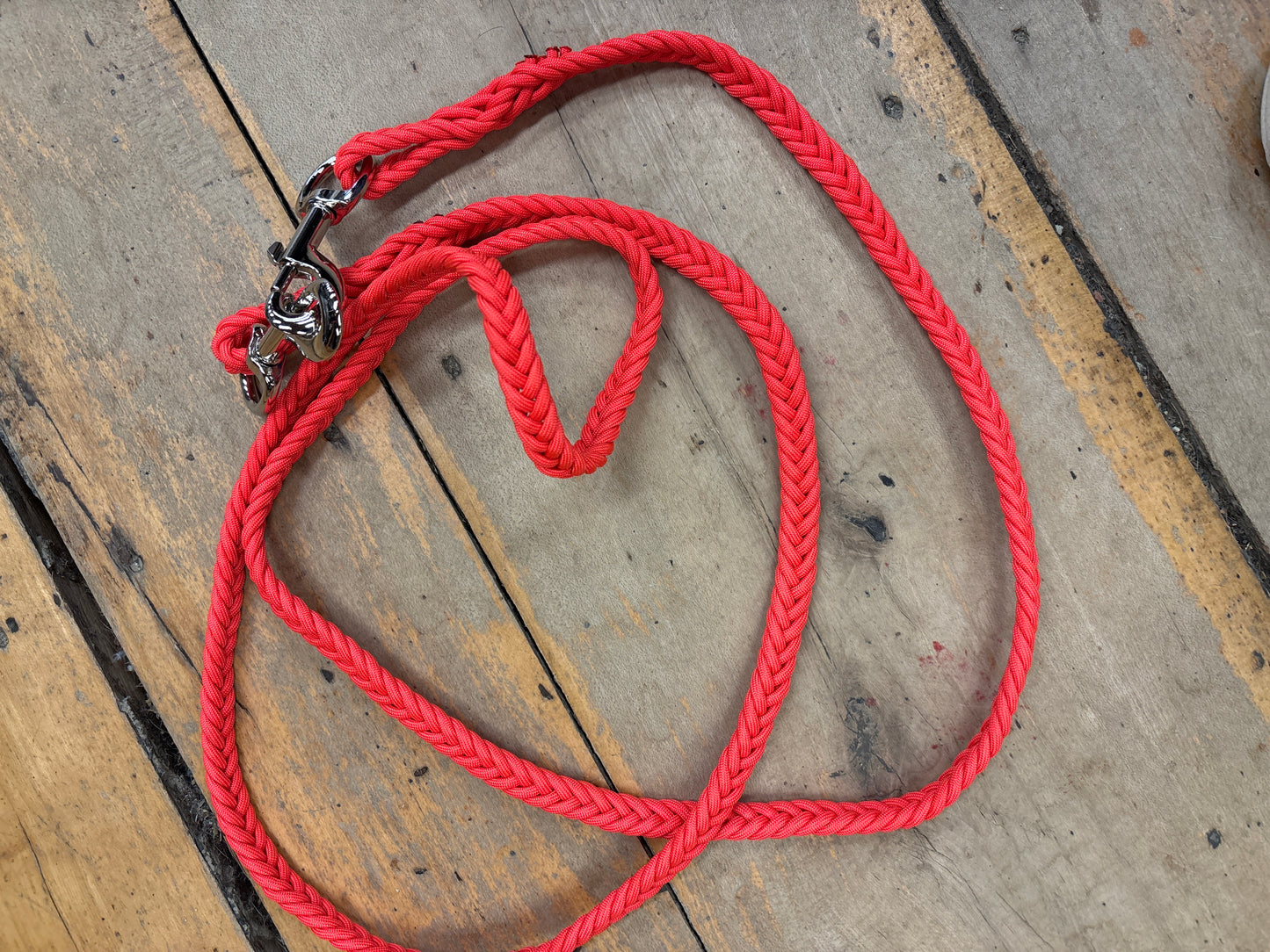 7’ Braided Reins with Snaps