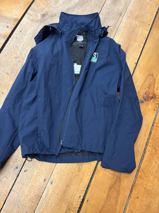 Horze SS Logo Waterproof Jacket-Navy-14