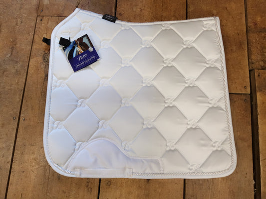 Bates Dressage Pad- White