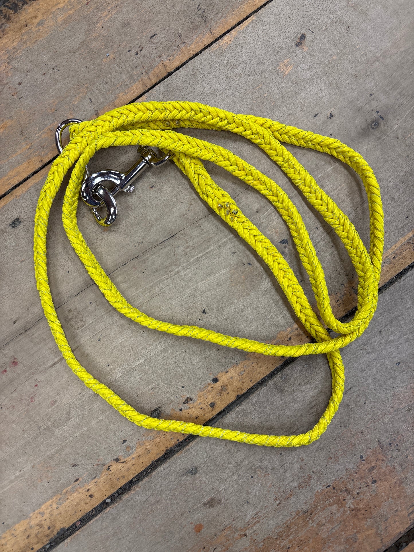 7’ Braided Reins with Snaps