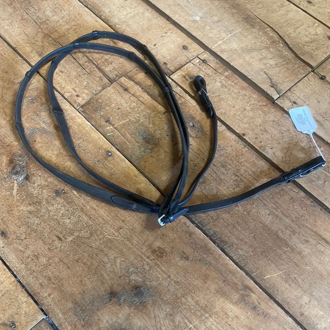 Red Barn Reins-Black-Full