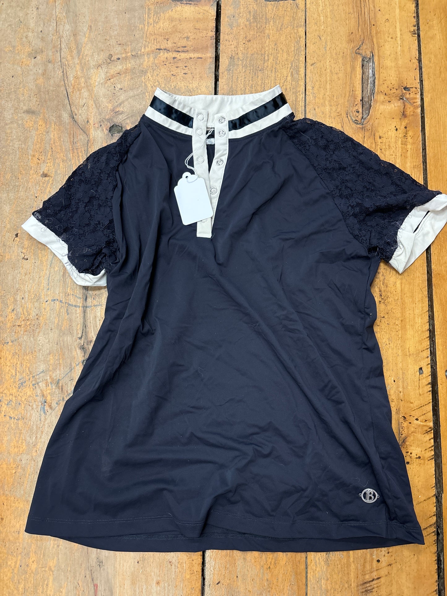 B Vertigo Polo Show Shirt-Navy-12