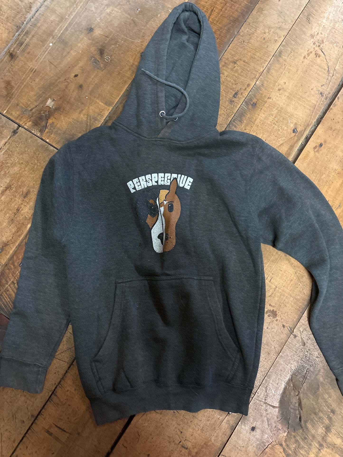 “Perspective” Hoodie-Grey-Small