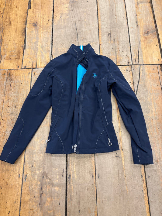 Ariat Softshell Jacket-Navy-Small
