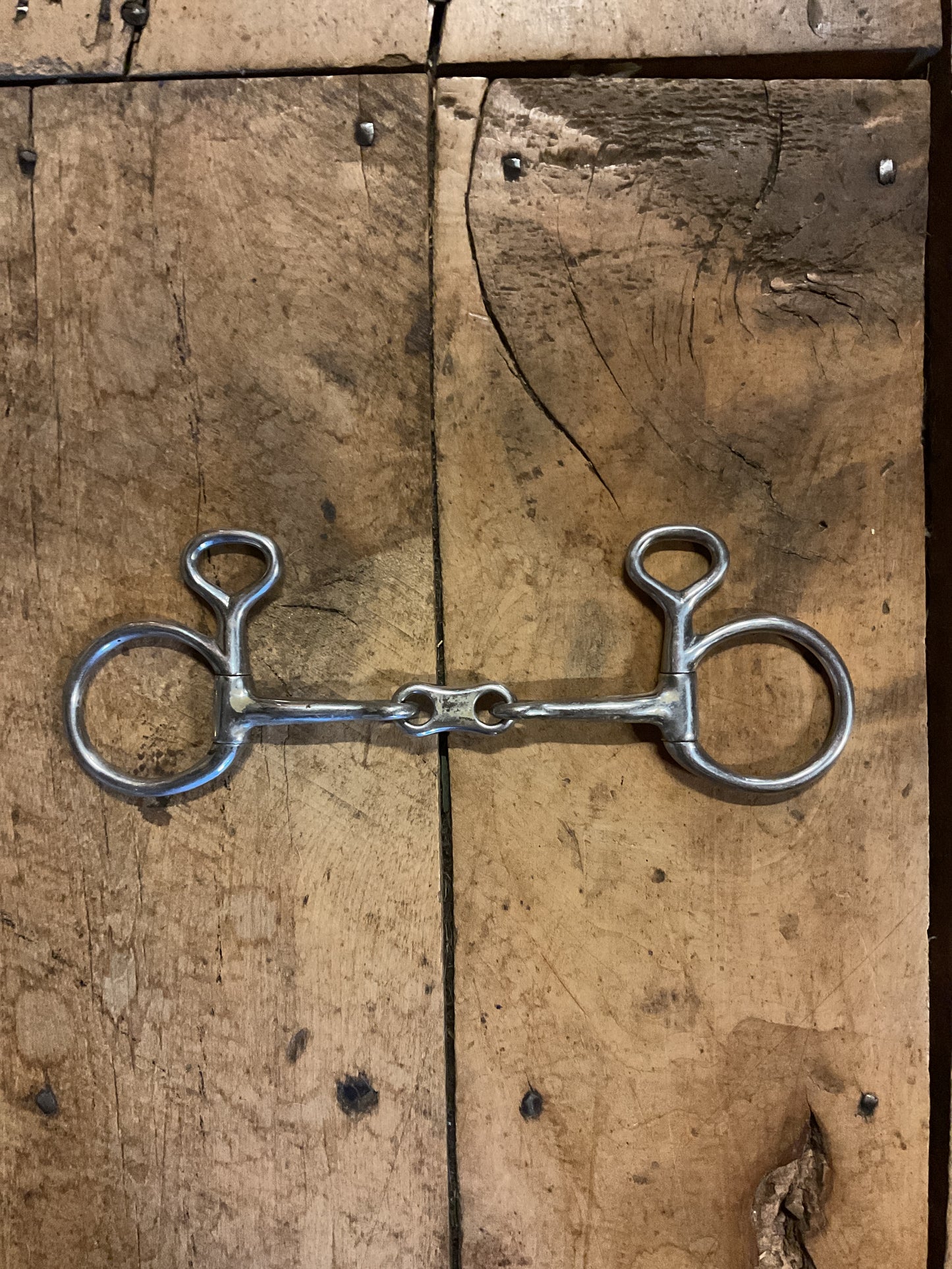 French Link Hanging Cheek Snaffle-5”