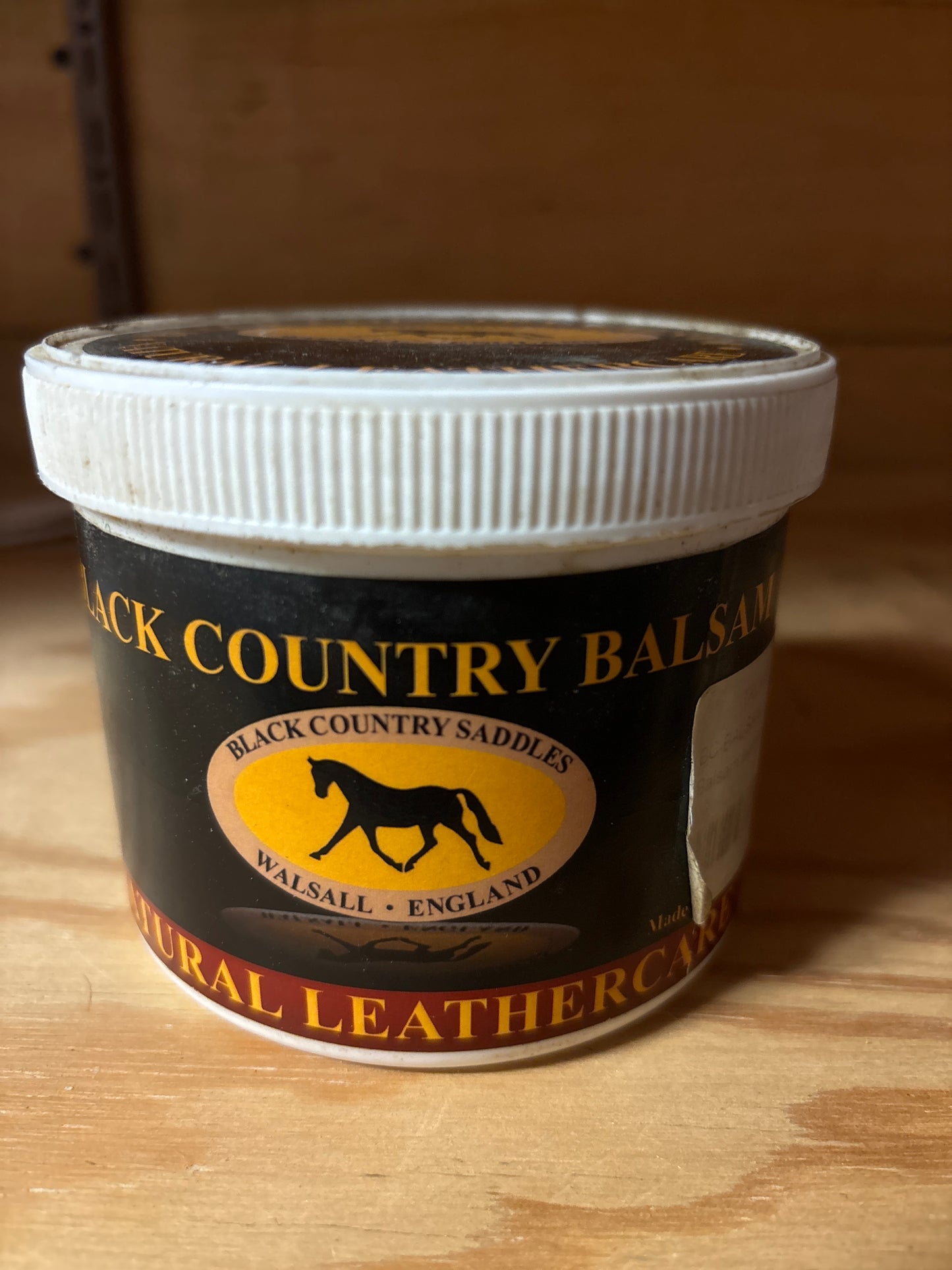 Black Country Leather Balsam-half used